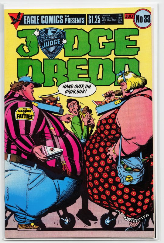 Judge Dredd #33 (1986) Judge Dredd