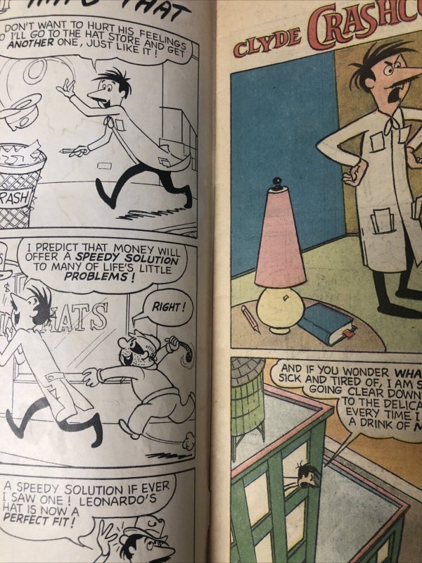 Clyde Crashcup (1963) # 1 Dell Publishing # 12-119-310• Silver Age Era •Leonardo