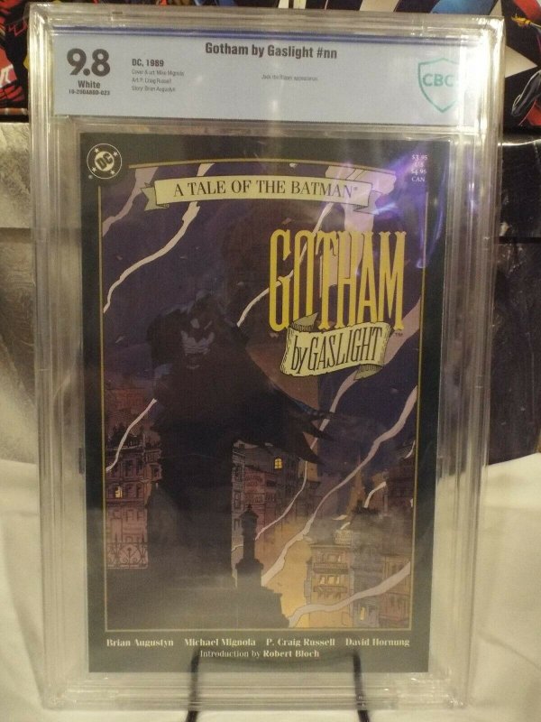 Batman: Gotham by Gaslight CBCS 9.8 - NM/MINT - WHITE PAGES - DC, 1989