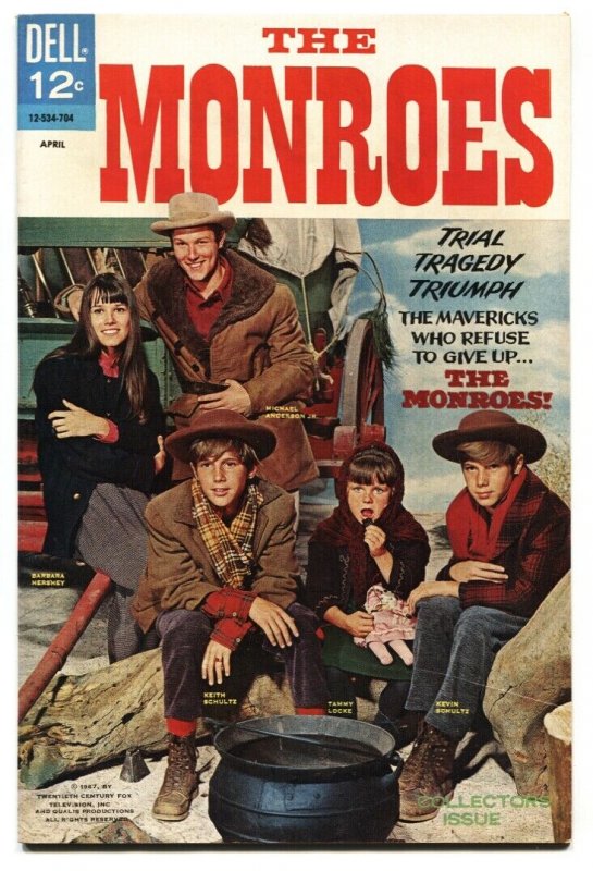 Monroes #1 1967 Dell comic book TV VF+