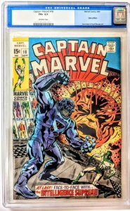 Captain Marvel #16 (1969) Captain Marvel CGC 6.5