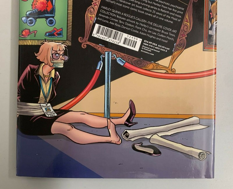 Harley Quinn A Rogue's Gallery The Deluxe Cover Art Collection Hardcover 