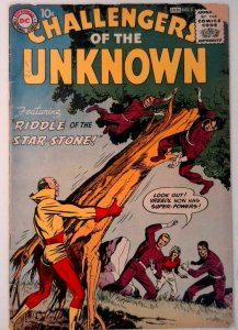 Challengers of the Unknown #5 DC 1959 VG Silver Age Comic Book 1st Print