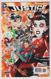 DC Comics! It's Justice League! Issue #39! The New 52! Harley Quinn Variant!