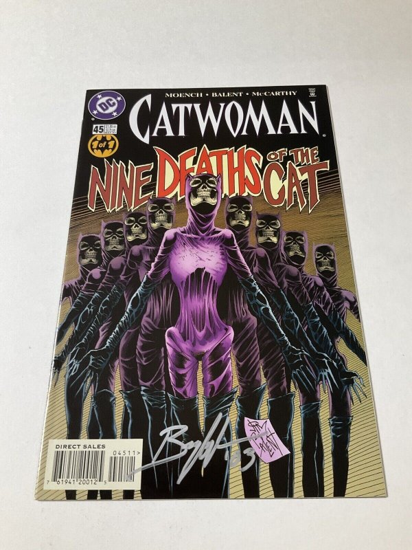 Catwoman 45 Nm Near Mint Signed Norm Breyfogle DC Comics 