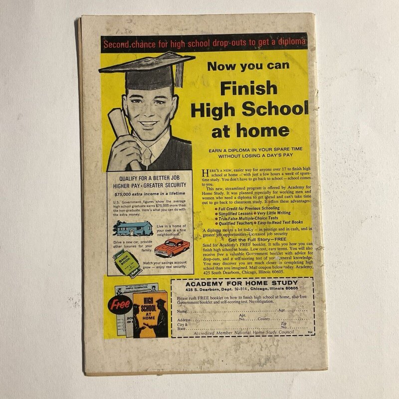 Uncanny X-Men 58 1969 Marvel Top Staple Detached GD good 2.0