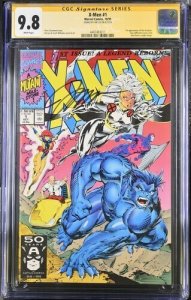 X-Men #1 1991 Marvel Comics CGC 9.8 SS Signed Jim Lee Storm cover 011