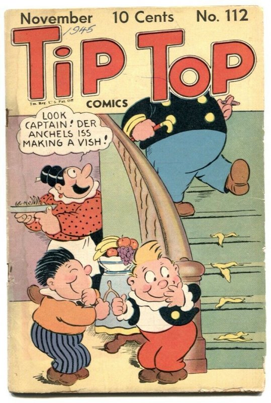 Tip Top Comics #112 1945- Captain and the Kids- F/G