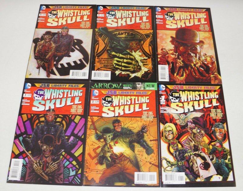 JSA Liberty Files: the Whistling Skull #1-6 VF/NM complete series - tony harris