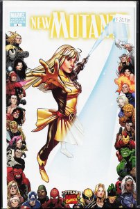 New Mutants #4 70th Cover (2009) Legion