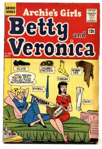 Archie's Girls Betty & Veronica #82--1962--Silver-Age--comic book