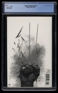 Death of Wolverine #1 CGC NM+ 9.6 White Pages