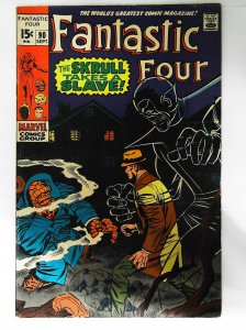 Fantastic Four (1961 series)  #90, Fine- (Actual scan)