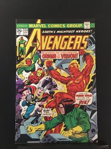 The Avengers #134 Expanded Vision Origin