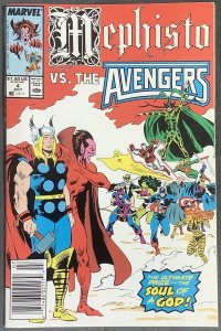 Mephisto vs. #4 Newsstand Edition (1987, Marvel) The Avengers. NM-