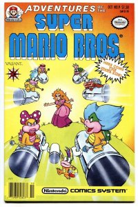 Adventures of Super Mario Bros Comic #9 1991- Valiant- Super Nintendo vf/nm