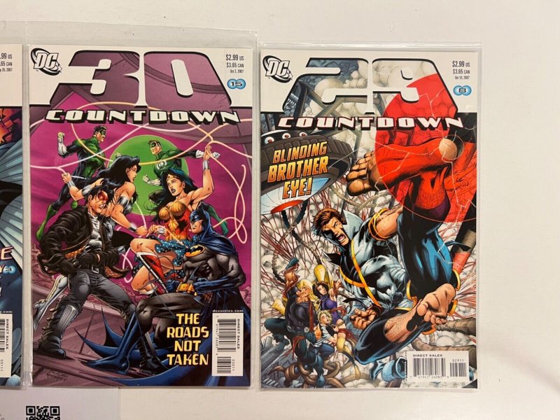 4 Countdown DC Comic Books # 29 30 31 32 Superman Wonder Woman Flash 19 JS35