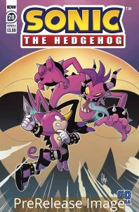 SONIC THE HEDGEHOG (2018 IDW) #28 CVR A BULMER PRESALE-06/24