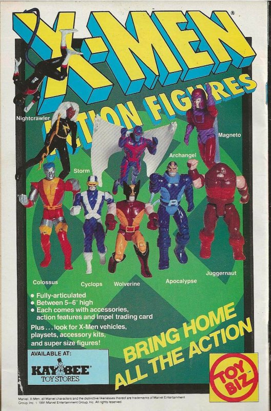 X-Men #1 Storm and Beast Cover (1991) - NM