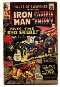 TALES OF SUSPENSE #66 1965 comic book-1ST S.A. RED SKULL-KEY ISSUE