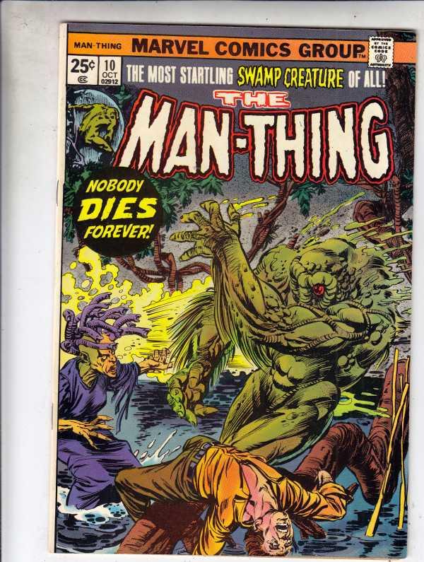 Man-Thing #10 (Nov-74) NM- High-Grade Man-Thing