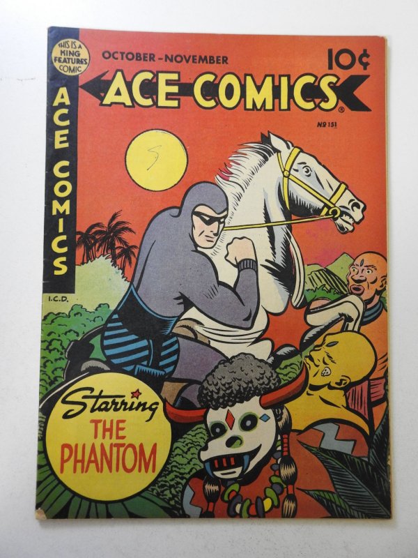 Ace Comics #151 (1949) FN- Condition! ink fc