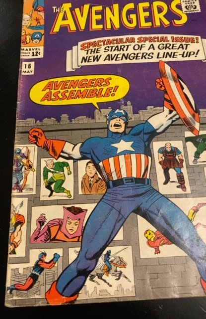 The Avengers #16 (1965)new avengers lineup