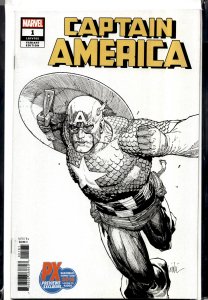 Captain America #1 San Diego Comic Con Cover (2018) Captain America