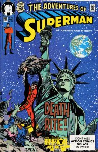 Adventures of Superman #465 (1990) Superman