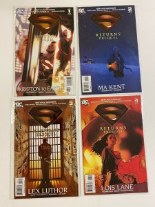 Superman Returns prequel set #1-4 8.0 VF (2006)