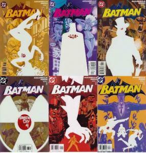 BATMAN 620-625  Broken City complete 6-part story!