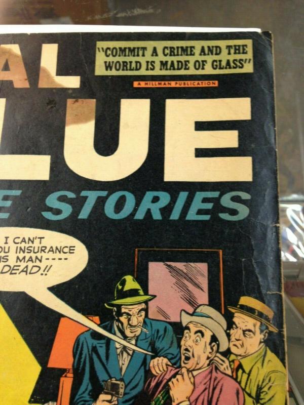 Real Clue Crime Stories  Vol.3 #2 GD/GD+ (Apr. 1948) Hillman