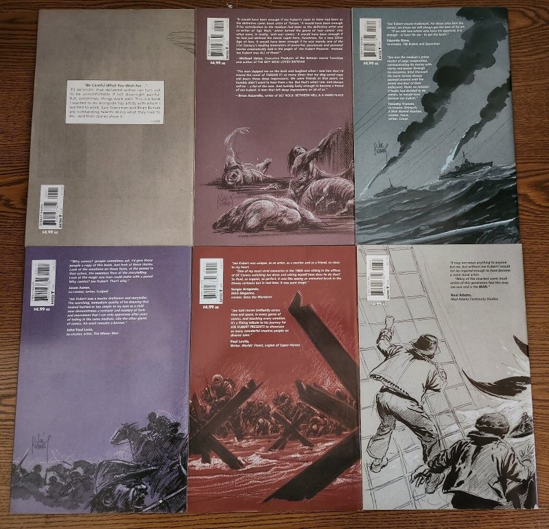 Joe Kubert Presents 6PC LOT #1-6 Complete Run (8.5OB) 2012