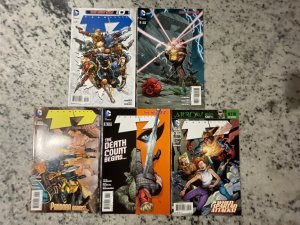 5 T7 Team Seven DC Comic Books # 5 6 7 8 0 Batman Superman Flash Aquaman 96 J854