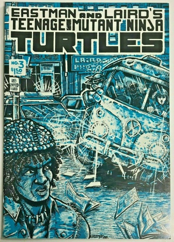 TEENAGE MUTANT NINJA TURTLES#3 VF/NM 1984 FIRST PRINT MIRAGE STUDIOS  