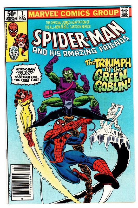 Spider-Man and his Amazing Friends #1-1980-First FIRESTAR-Comic Book NM-