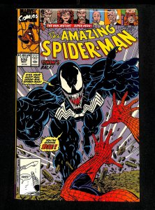 Amazing Spider-Man #332 VF- 7.5 Venom!