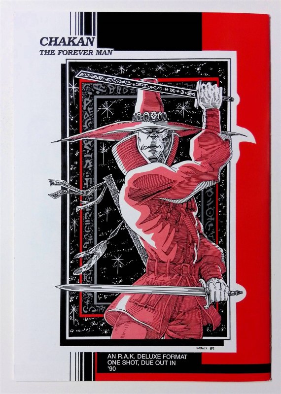 Thundermace #6 (Dec 1989, R.A.K.) FN