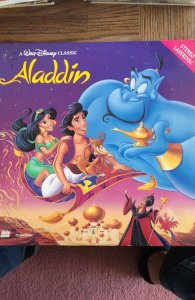 Aladdin stereo laserdisc, new sleeve&disc