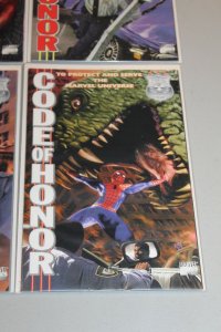 Complete Set Marvel Comics Code of Honor 1-4 1996 Spider-man Thor Daredevil XMen