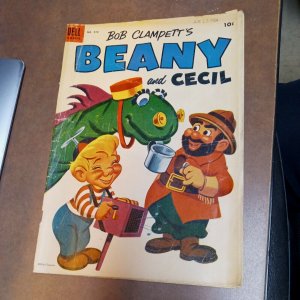 Bob Clampett's Beany and Cecil-Four Color Comics #570-Dell-based on TV series...