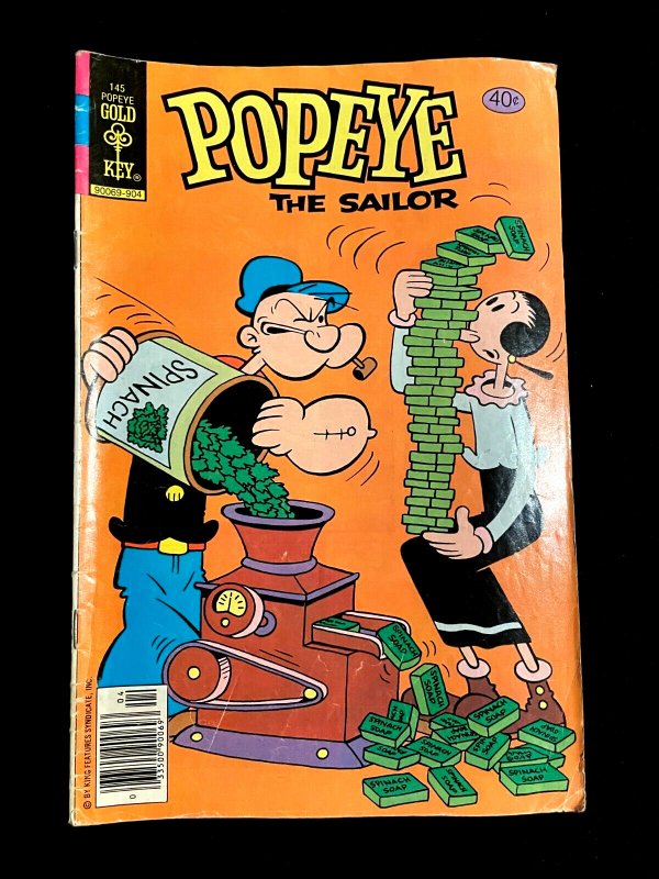 Popeye the Sailor #145 1979