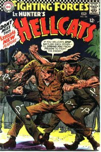 Our Fighting Forces #106 FAIR ; DC | low grade comic 1st Appearance Hellcats