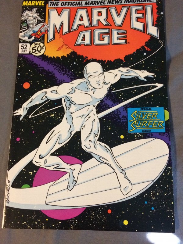 Marvel Age #52 NM (1987) Silver Surfer