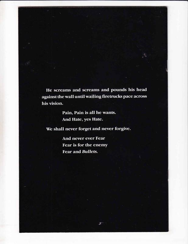 the Crow #2 VF caliber comics - 1st print - james o'barr - rare indy comic 1989