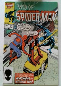 Web of Spider-Man #21 Marvel 1992 NM- Comic Book 1st Print