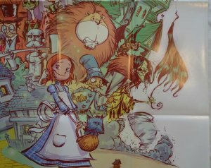 OZ Promo Poster, 24 x 36, 2014, MARVEL Wizard Lion, Unused more in our store 220