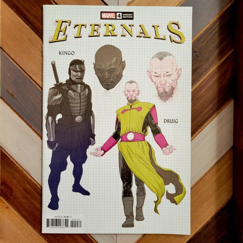 ETERNALS #3-4 Set (Marvel 2021) NEW/HIGH GRADE 1:10 Ribic Design Variant