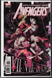 Avengers #3 Variant Cover (2017) The Avengers