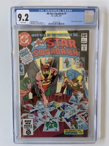 All-Star Squadron #1 CGC 9.2 - Origin Story (1981)